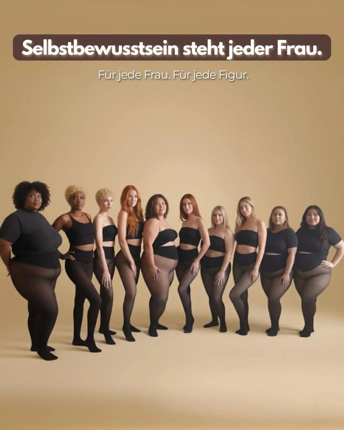Fleecegefütterte Strumpfhose – warm & formend